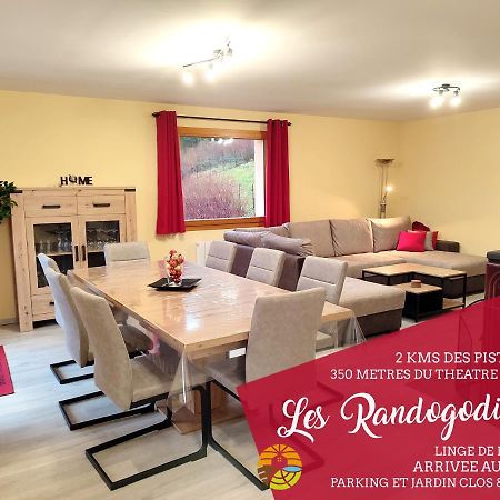 Les Randogodilleurs Avec Jacuzzi A 2Kms Des Pistes Et 350M Du Theatre Du Peuple ! Villa Bussang Eksteriør bilde